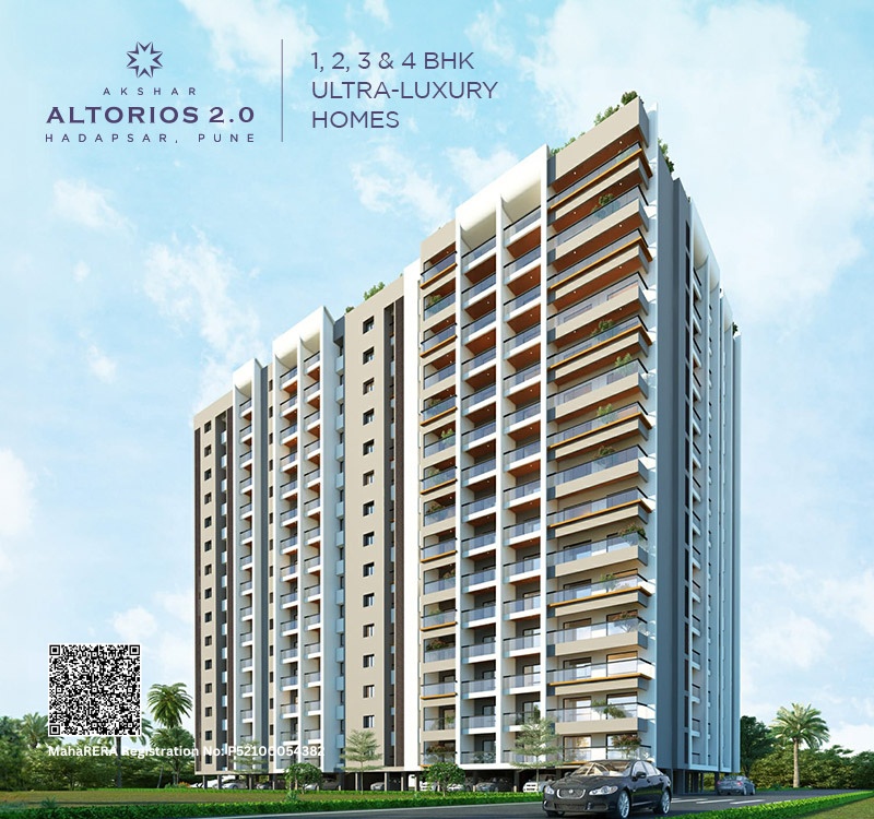 Akshar Akshar Altorios 2.0 Metropolis Apartment