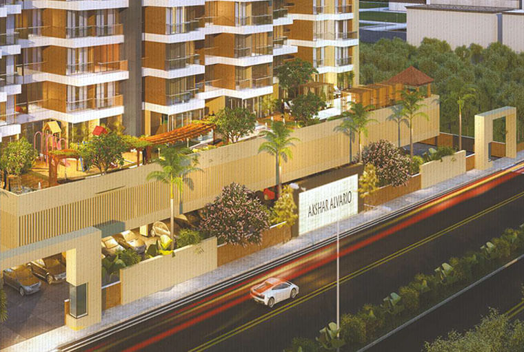 Akshar Alvario residencial infrastructure area