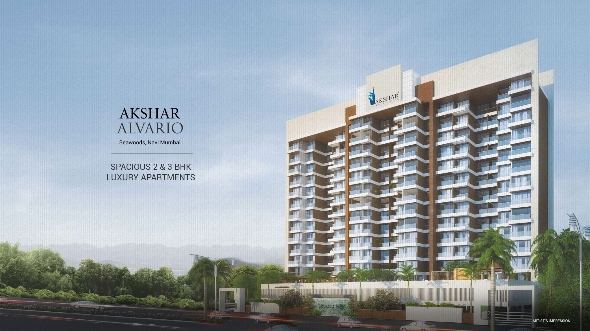 Akshar Alvario building property, plant