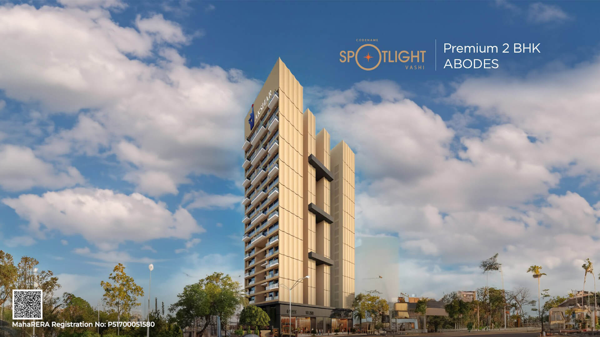 Akshar Codename Spotligh Metropolis Apartment